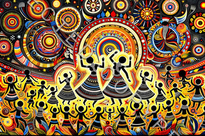 Celebrating Life’s Vibrant Tapestry - Aether - Primary