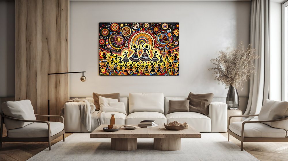 Celebrating Life’s Vibrant Tapestry - Aether - web_mock-Scene
