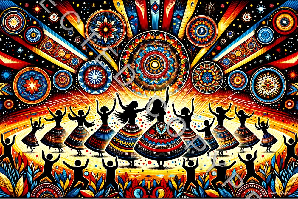 Celebrating Life’s Vibrant Tapestry - Drift - Primary