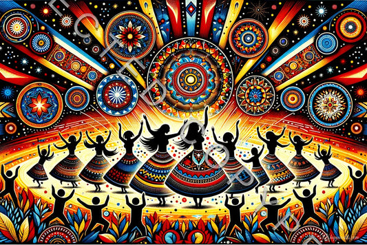 Celebrating Life’s Vibrant Tapestry - Drift - Primary