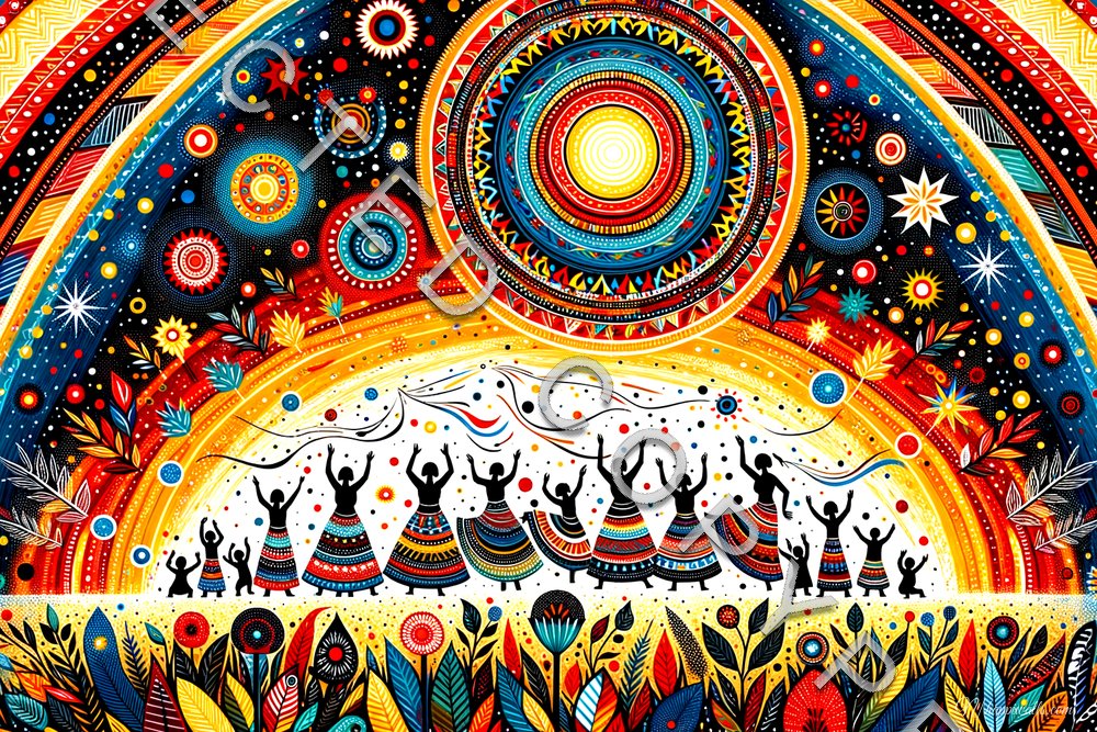 Celebrating Life’s Vibrant Tapestry - Echo - Primary