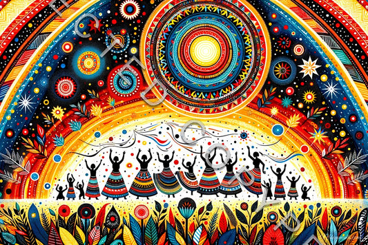 Celebrating Life’s Vibrant Tapestry - Echo - Primary