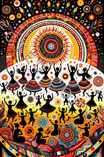 Celebrating Life’s Vibrant Tapestry - Lumen - Primary