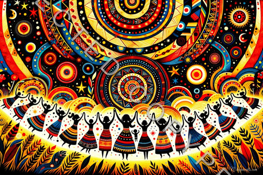 Celebrating Life’s Vibrant Tapestry - Nova - Primary