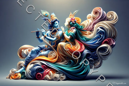 Divine Harmony in Motion - Solace - Primary