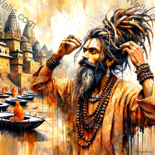 Stillness on the Ghats - Prism - Primary